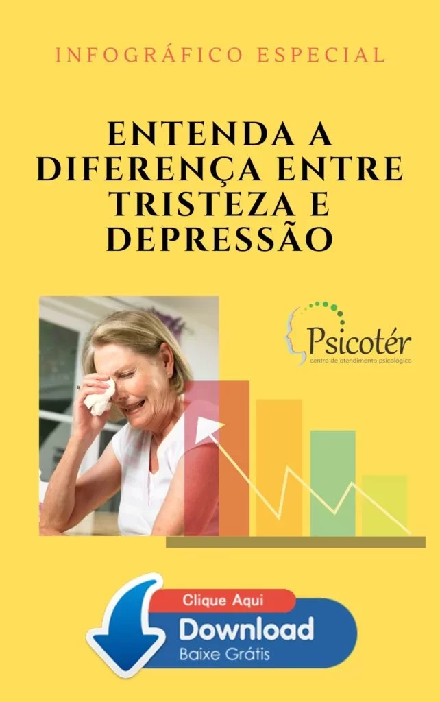 capa do infográfico diferença entre ansiedade e depressão