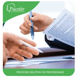 imagem do serviço processo seletivo de profissionais - psicoter