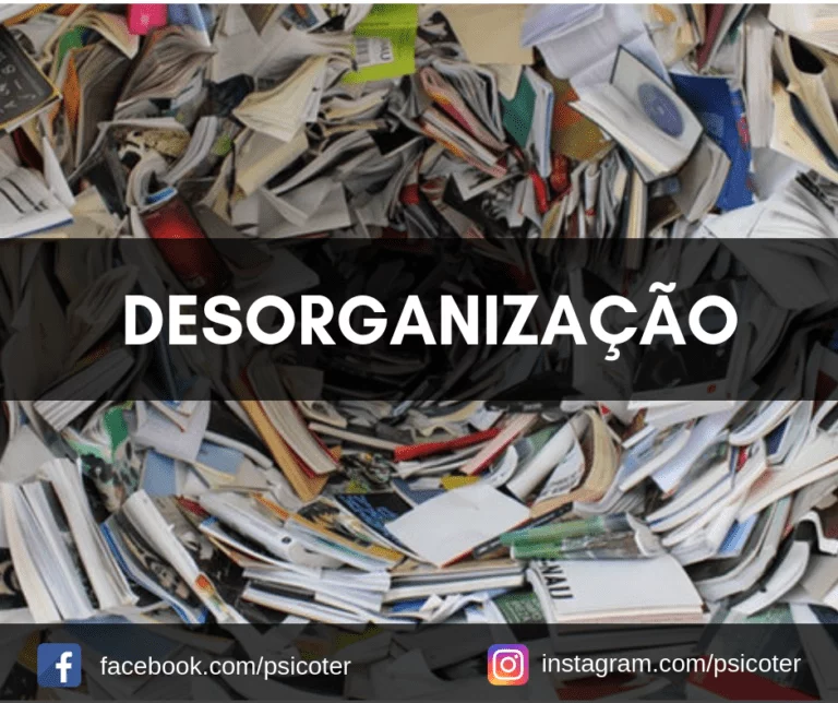 Imagem - Desorganização