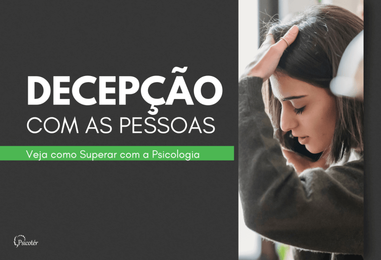 decepção com as pessoas