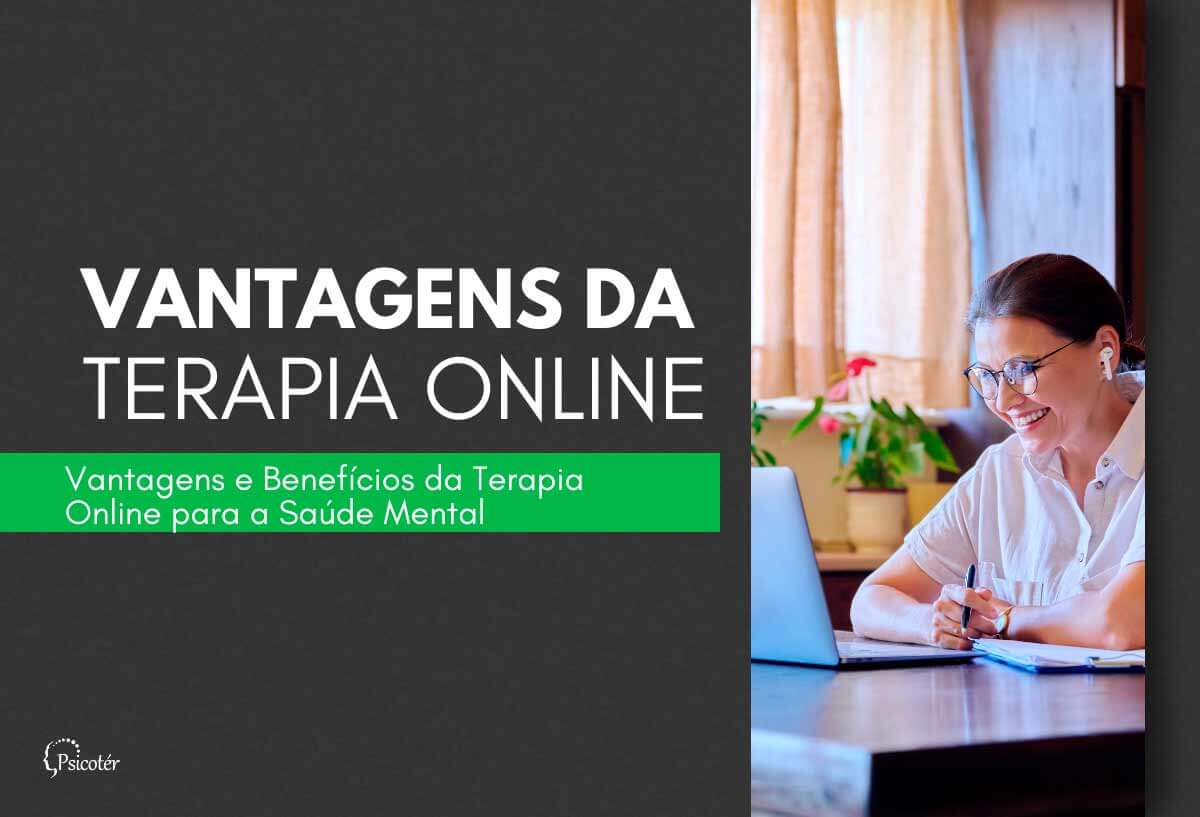 Sessão de terapia online sendo realizada em um ambiente confortável.