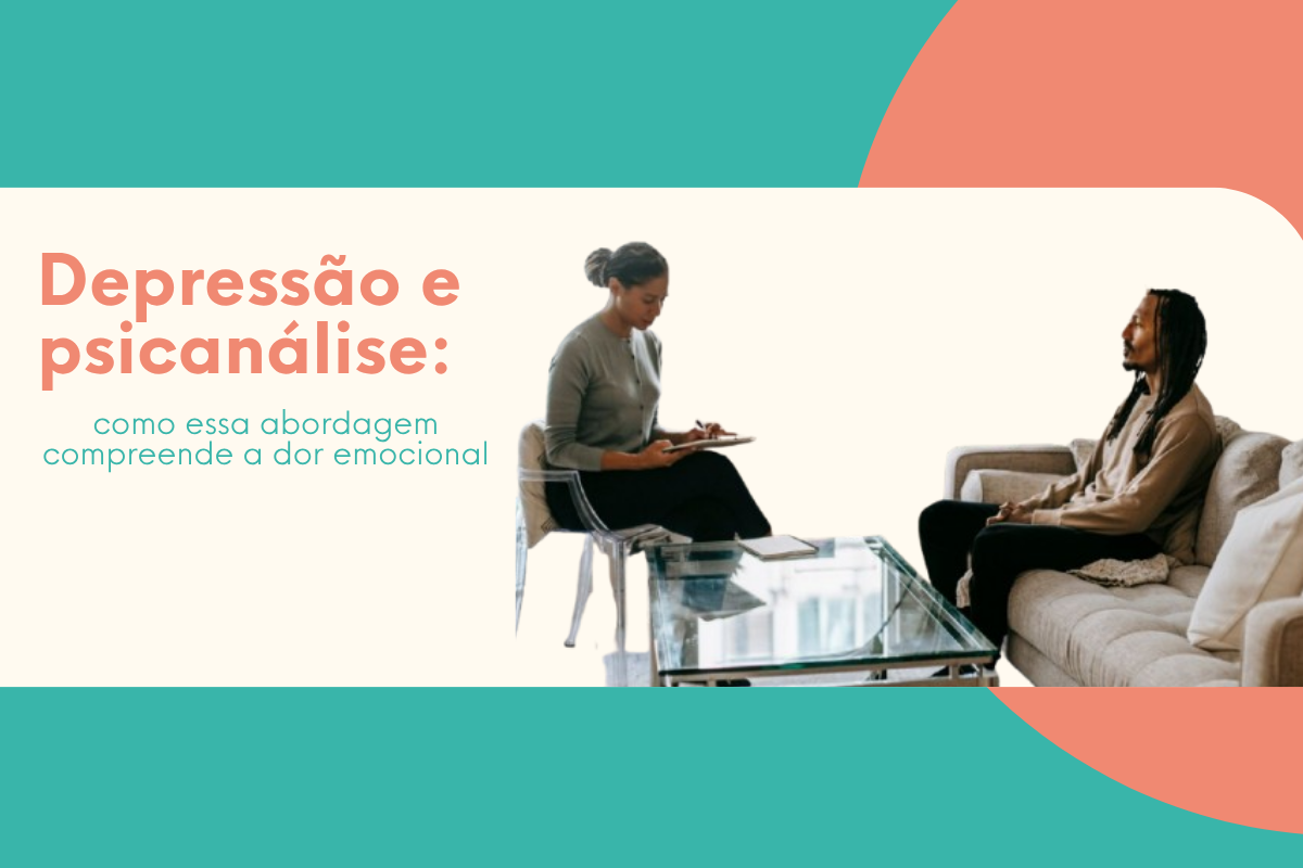Depressao e psicanalise como essa abordagem compreende a dor emocional psicóloga realizando sessão de terapia e abordando a relação entre depressão e psicanálise