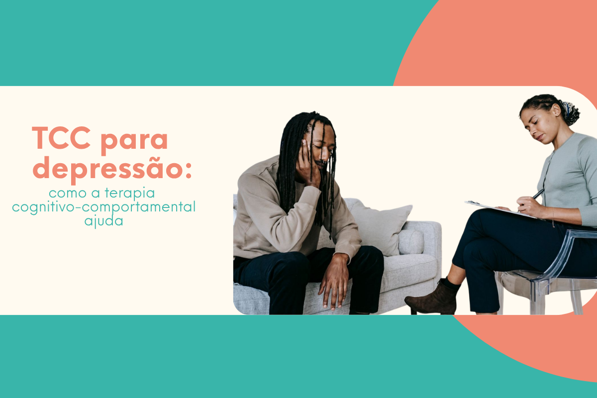TCC para depressao psicólogo tratando seu paciente utilizando tcc para depressão e guiando essa conversa para a melhora dele