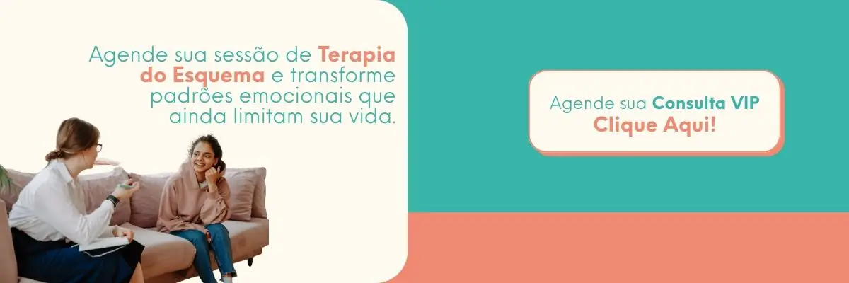 whatsapp Banner convidando para agendar sessão de Terapia do Esquema com consulta VIP online.